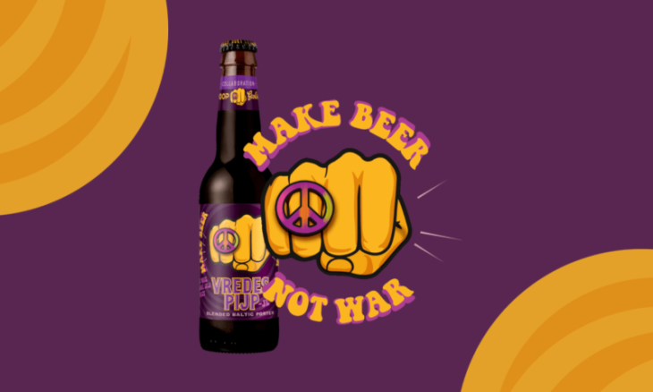 Vredespijp Bier van Hoop en Grolsch